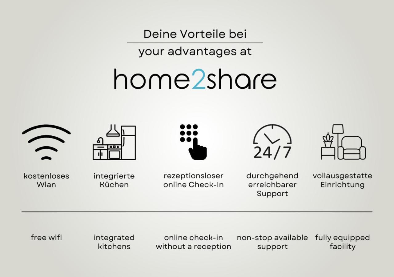 Schone Apartments In Der Innenstadt Von Osnabruck I Home2Share Bagian luar foto